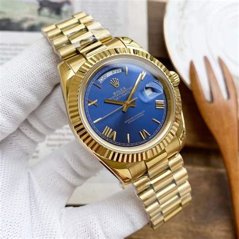 rolex day date blauwe wijzerplaat|rolex day date aanbieding.